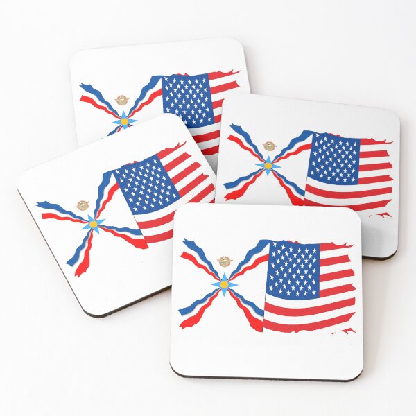 Item preview, Assyrian American Flags designed and sold by doniainart.