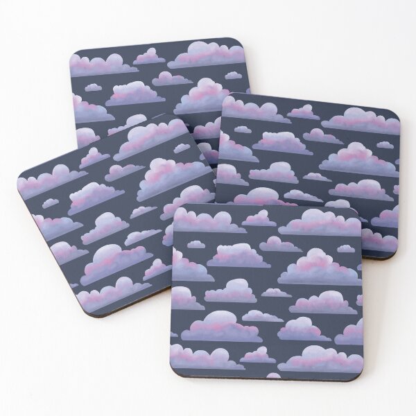 Item preview, Cotton Candy Clouds designed and sold by Greenfield Illustration.