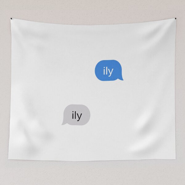 Item preview, I love you Text Message designed and sold by yingzge.