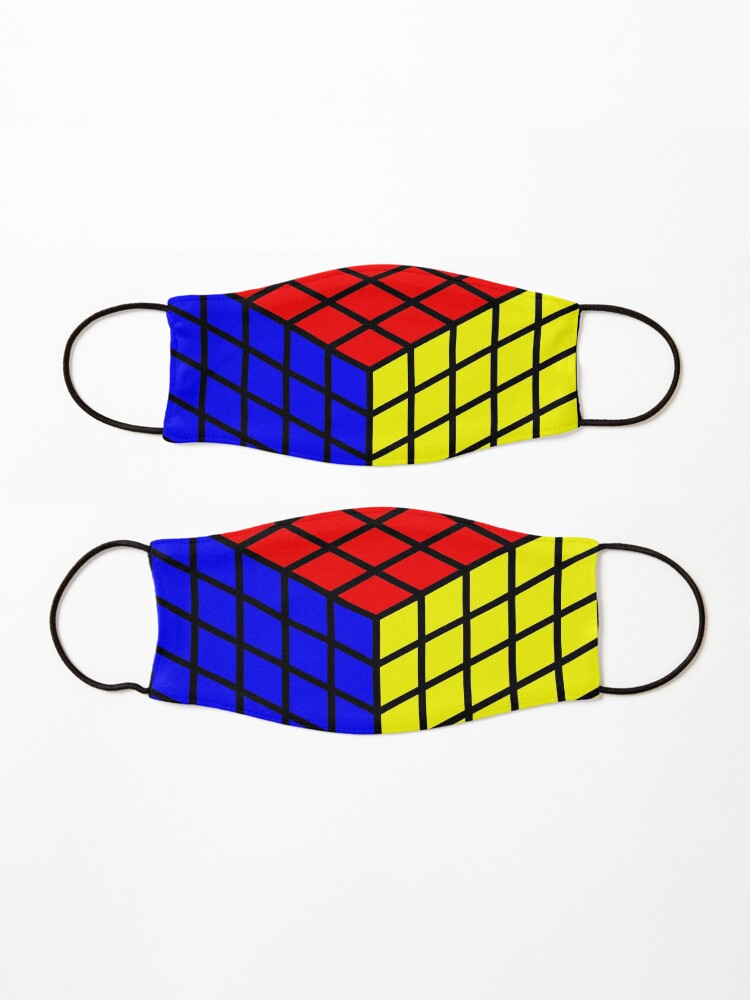 Alternate view of Rubik's Cube Mask
