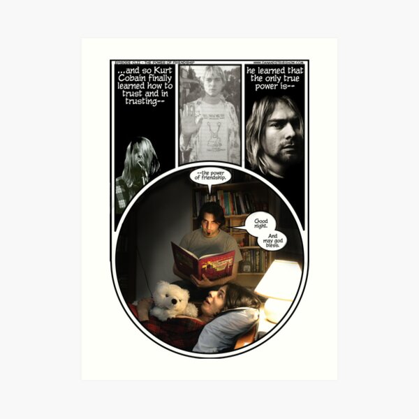 Kurt Learns Love Art Print