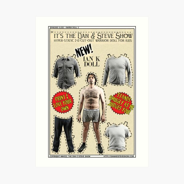 Ian Doll Art Print