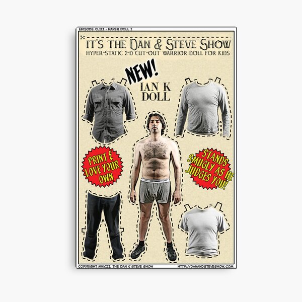 Ian Doll Canvas Print