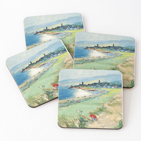 Item preview, Railway Poster St Andrews designed and sold by stickart-marek.