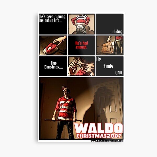 Waldo Metal Print
