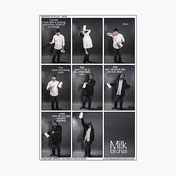 Milk Photographic Print