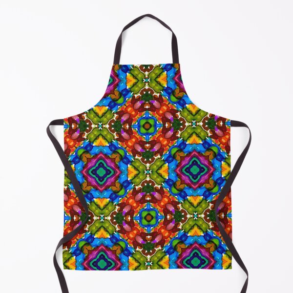 Item preview, Bright Jewels Watercolor Ink Kaleidoscope Mandala 28 designed and sold by MelindaLedsome.