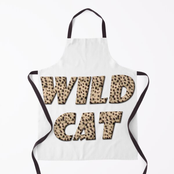 Item preview, Words Wild cat fluffy text designed and sold by elgreko.