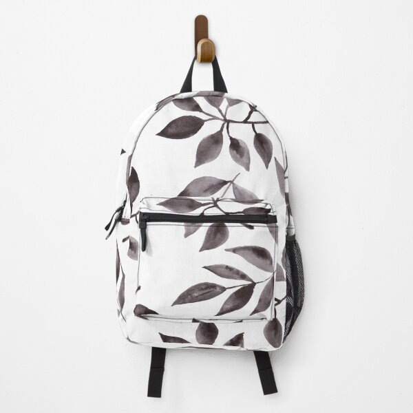 Item preview, black white watercolor leaves designed and sold by haroulita.