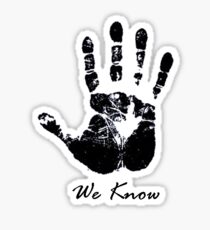 The Dark Hand Sticker