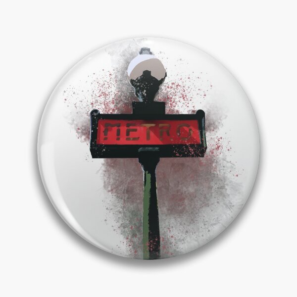 Item preview, Paris Metro Sign designed and sold by alisongately14.