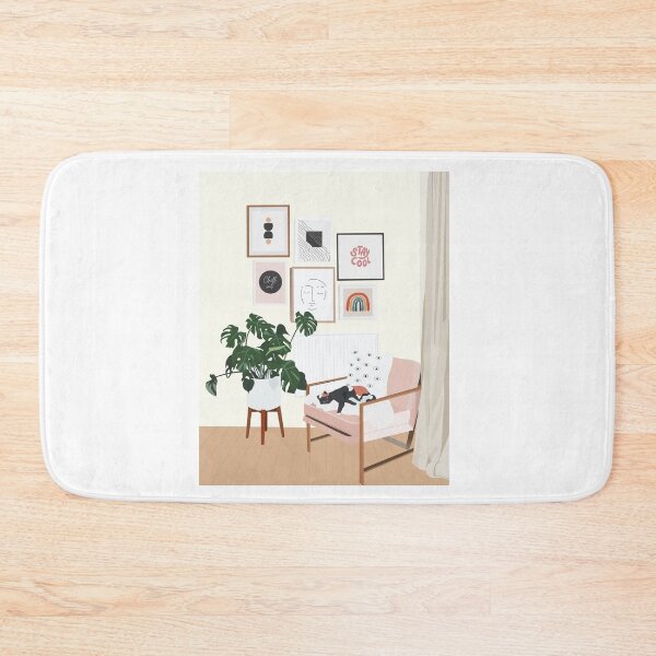 Item preview, Minimalist Interior - Cozy Corner designed and sold by whatsdoodling.
