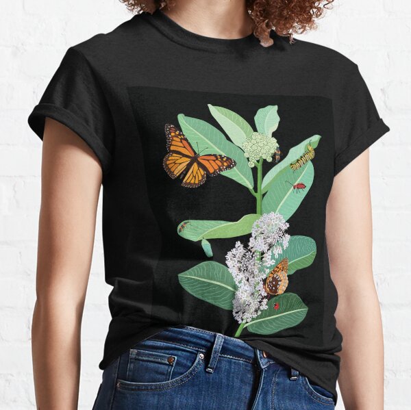 Emerging Monarch Butterfly 100% Organic Cotton T-Shirt for Women – Upland  Road