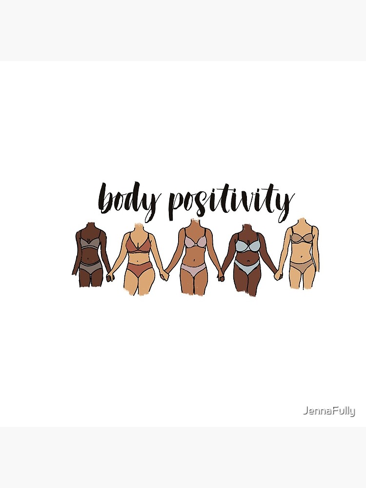 Female body positivity  Art Print for Sale by JennaFully