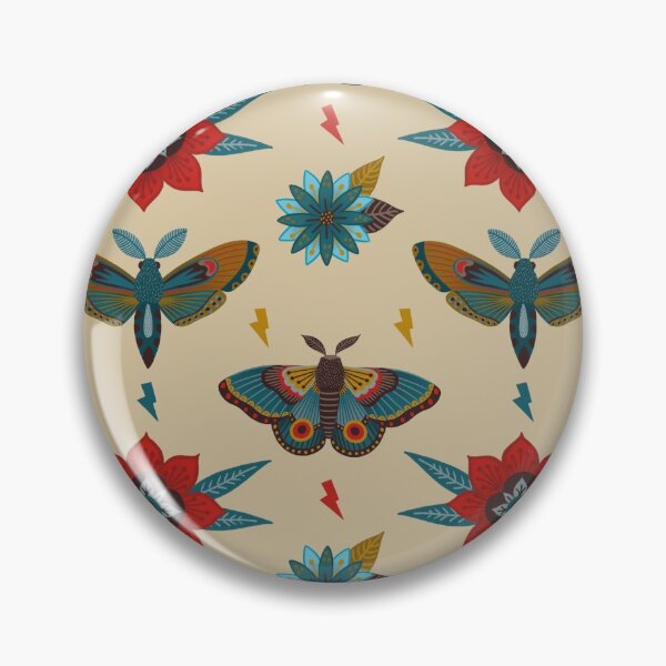 Item preview, Moth and Butterfly, Cool, funky, edgy, female designs for kick ass rebels designed and sold by Ali-P222.
