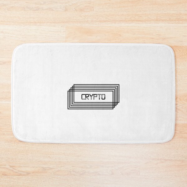 Item preview, Crypto Dragged Square Design designed and sold by Torique.