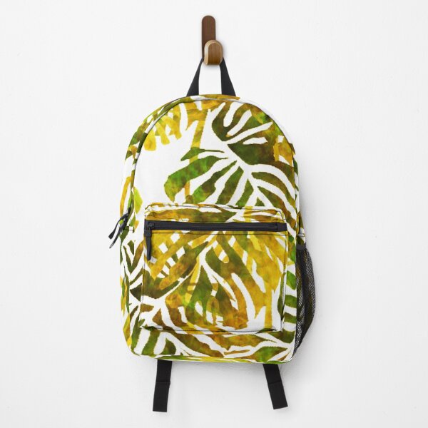 Item preview, Sunset Tropical Leaves Abstract designed and sold by Judy Palkimas.