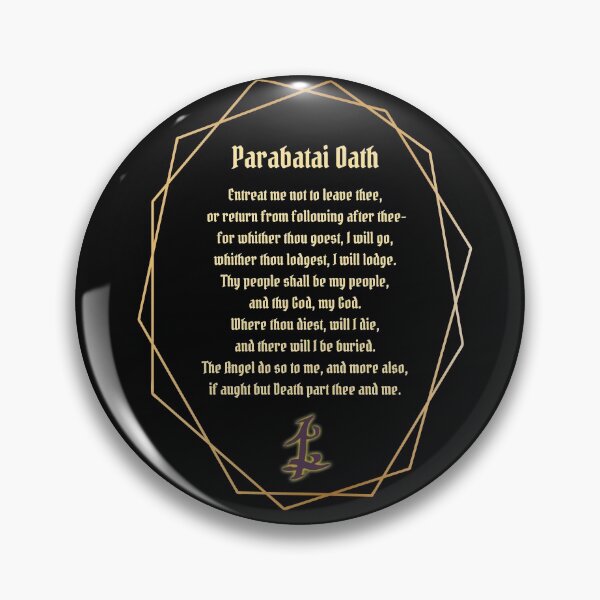 Item preview, Parabatai Oath designed and sold by thecaitycat.