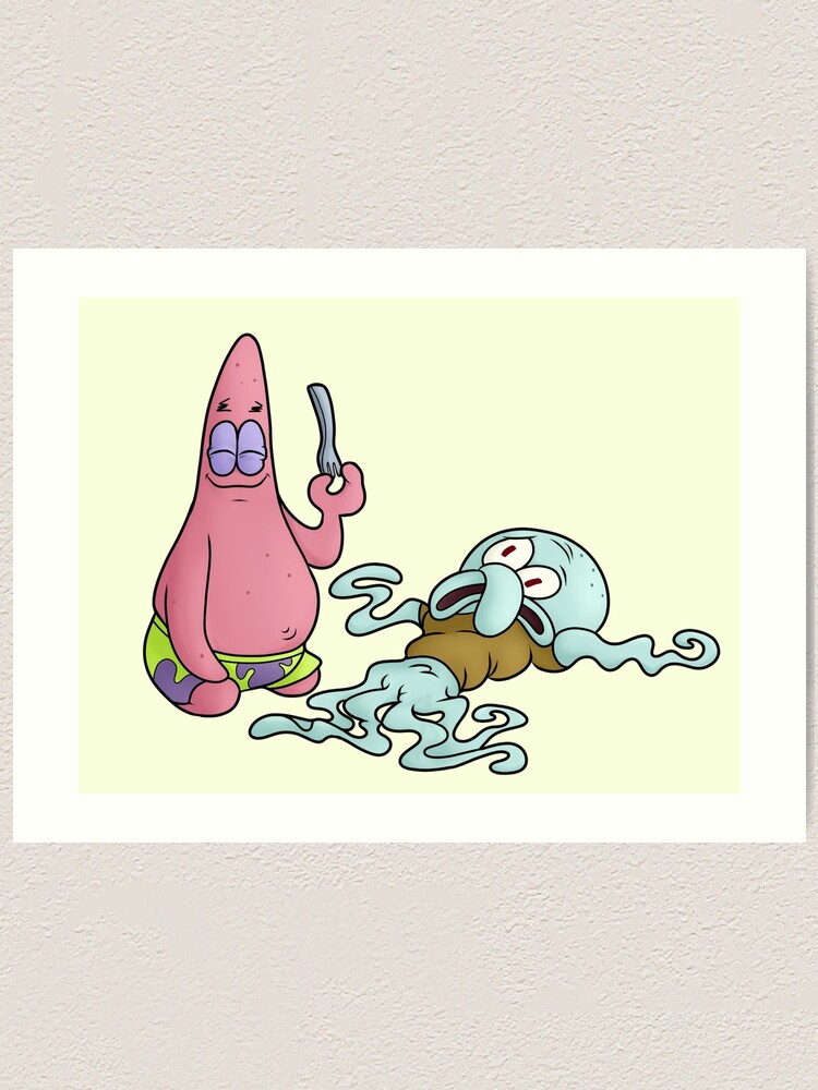 A new diamond painting featuring SpongeBob and Patrick jellyfishing is
