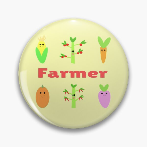 Item preview, Vegetable Farmer designed and sold by KacyCupcake.