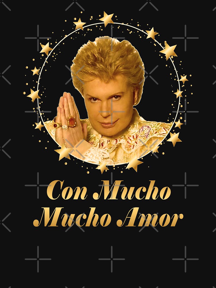 walter mercado t shirt mucho mucho amor