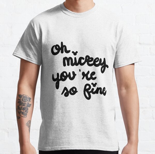 oh mickey you so fine shirt