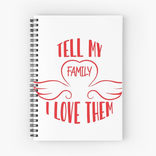 Item preview, tell my family i love them shirt, family shirt, family gift designed and sold by sfyn-na.
