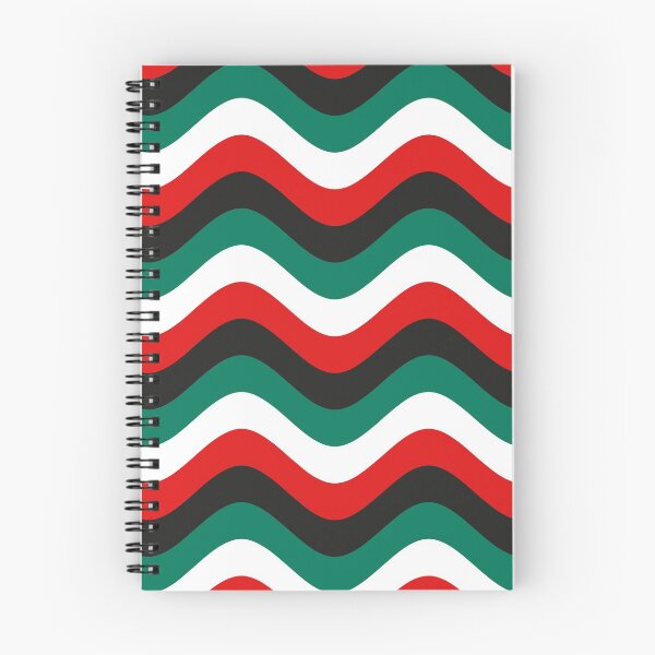 Item preview, Italian Flag Wave Abstract Vector design designed and sold by Mehul Shingala.
