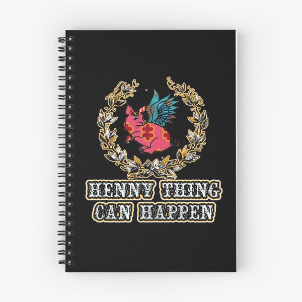 Item preview, Henny Thing can Happen Flying Pig designed and sold by artbyomega.