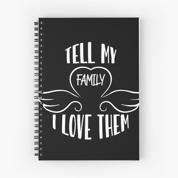 Item preview, tell my family i love them shirt, family shirt, family gift designed and sold by sfyn-na.