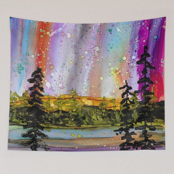 Item preview, Northern lights designed and sold by Lonabourke.