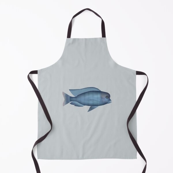 Item preview, Blue Dolphin Cichlid designed and sold by fishfolkart.