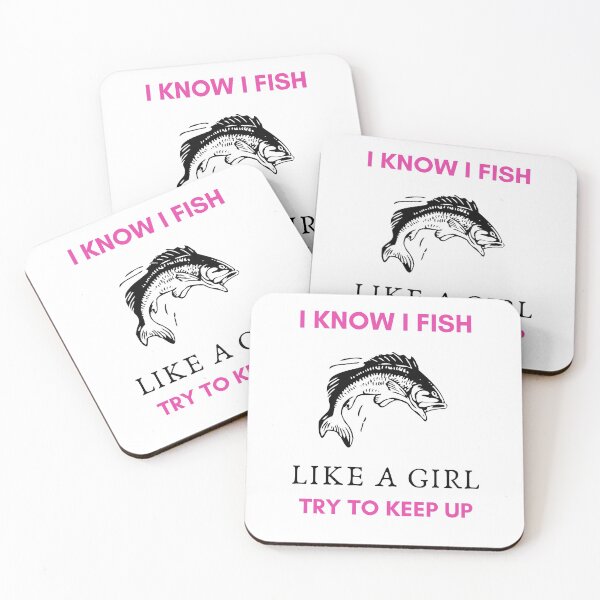 Item preview, I Fish Like A Girl. Keep Up? designed and sold by Emphecyy.