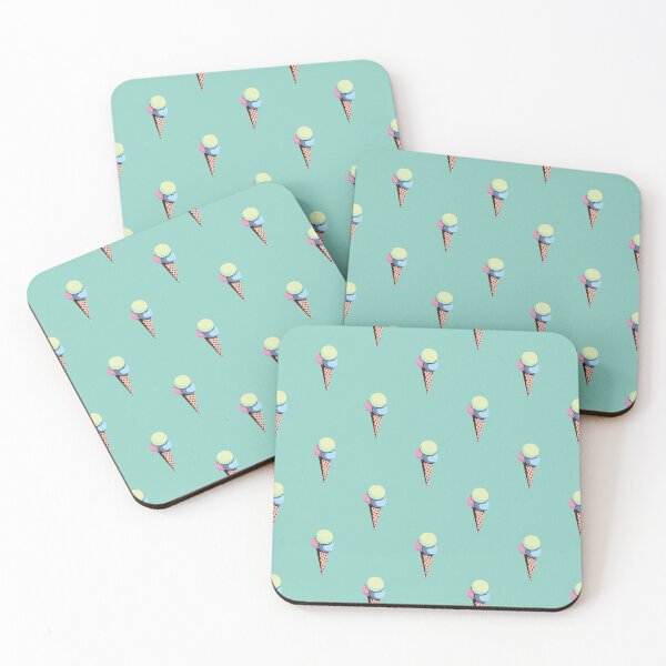 Item preview, Colorful ice cream seamless pattern designed and sold by Bakulina.
