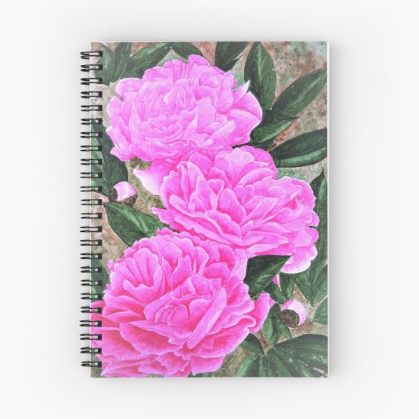Item preview, tres peonías rosas designed and sold by Creativecow.