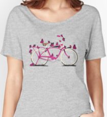 Butterfly Bicycle Women's Relaxed Fit T-Shirt
