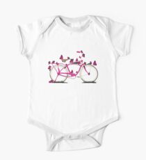 Butterfly Bicycle One Piece - Short Sleeve