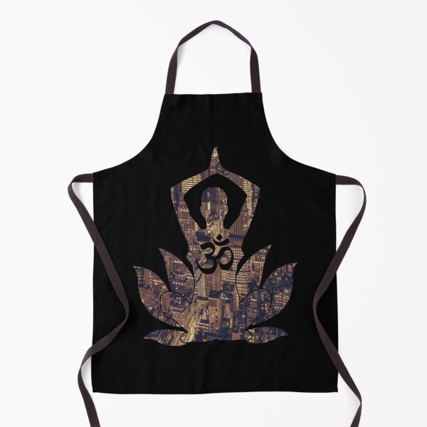 Item preview, OM Namaste Yoga Pose City Night Duality designed and sold by Garaga.