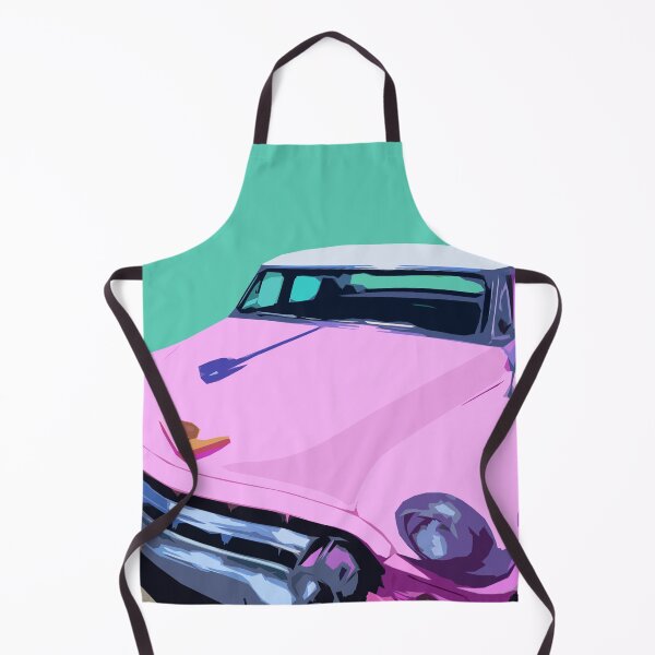 Artikelvorschau, Rosa Retro-Auto entworfen und verkauft von Mark Vickers.