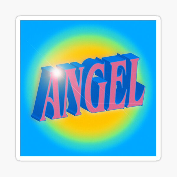 Y2k Angel Sticker For Sale By Tackytypegurl Redbubble