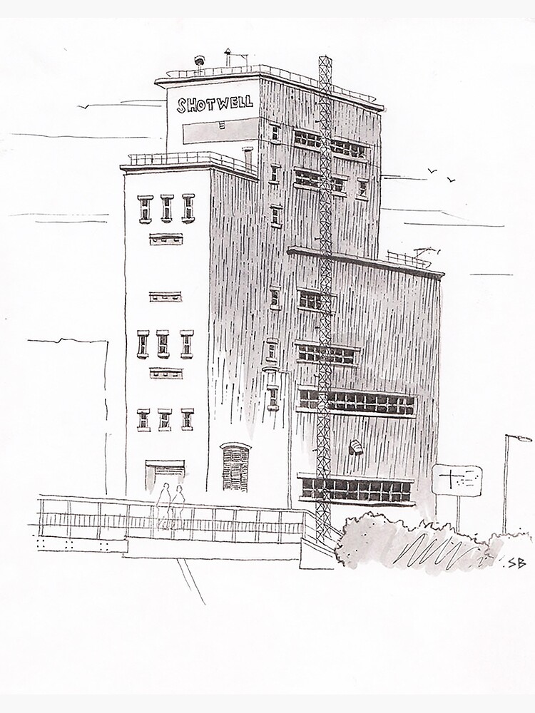Shotwell Tower, Hull by stevebeadleart