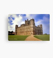 Downton Abbey Digital Art Metal Print