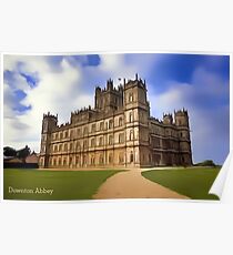 Downton Abbey Digital Art Poster