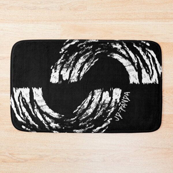 Item preview, Semi-Circles Linoleum Block Print in White designed and sold by JD-PANDA.