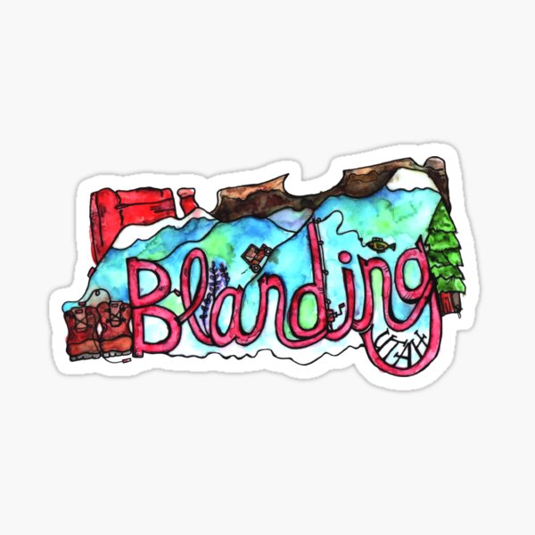 Blanding, Utah Sticker