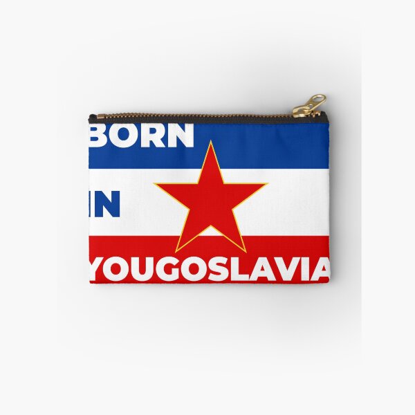 Item preview, Yugoslavia flag, born in yugoslavia designed and sold by Kinisis.