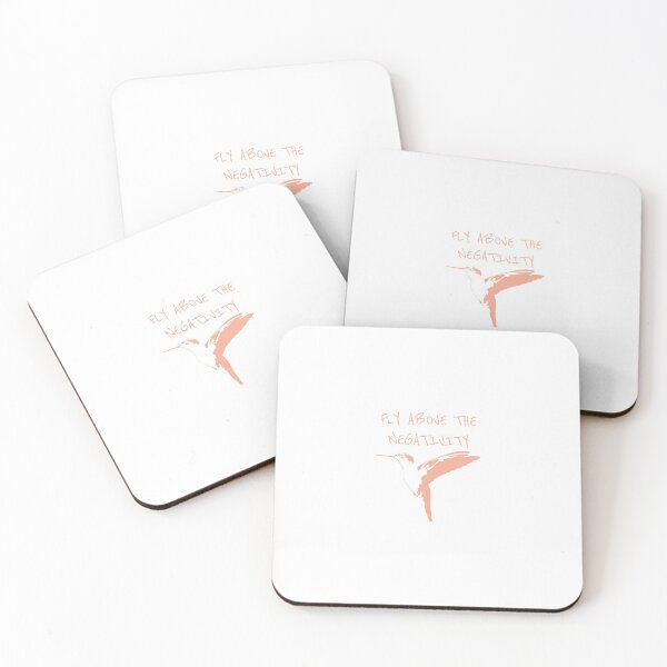 Item preview, Fly above the negativity, Good vibes only designed and sold by Minimalist Quotes and Sayings.