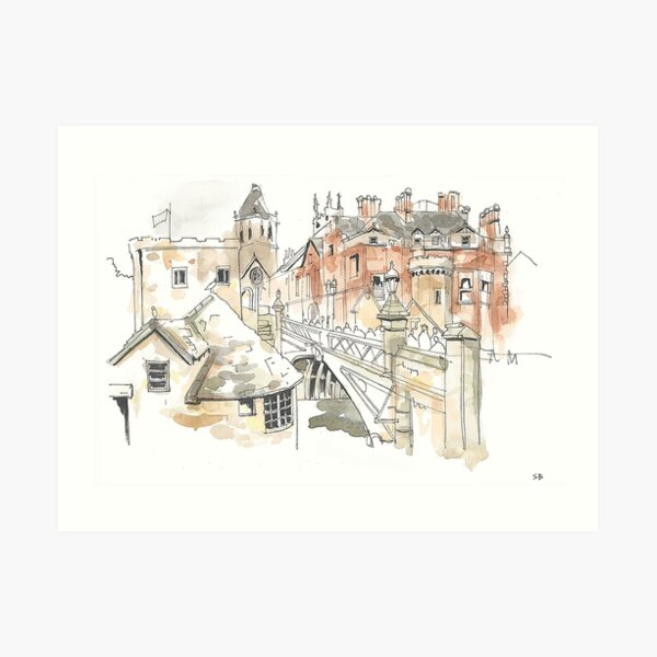 Lendal Bridge, York Art Print