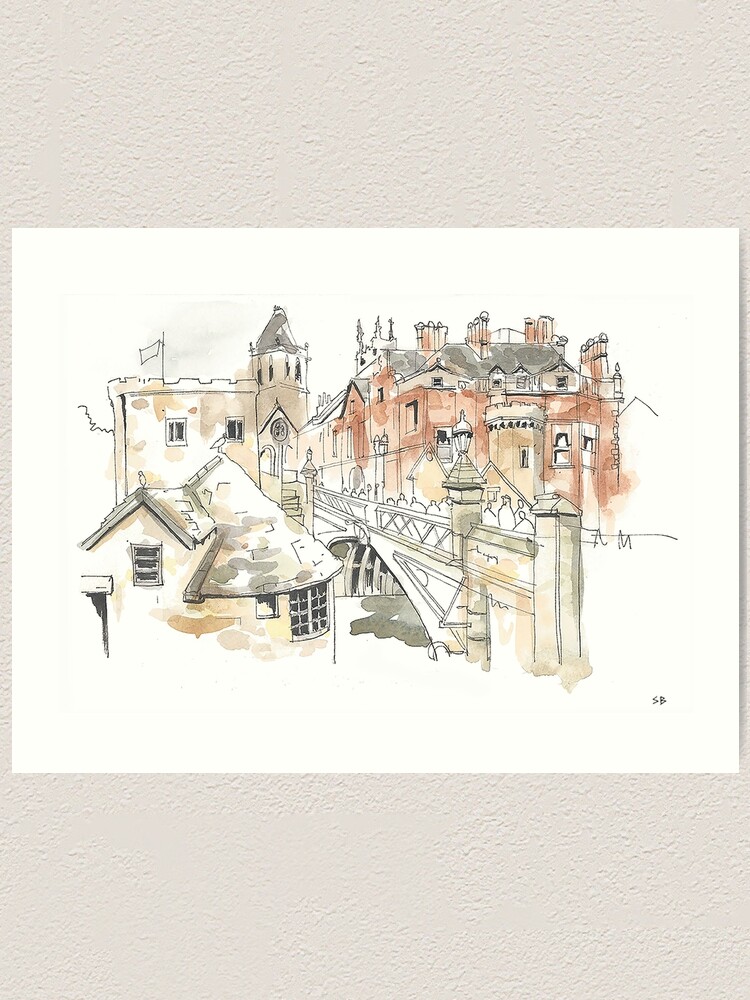 Alternate view of Lendal Bridge, York Art Print
