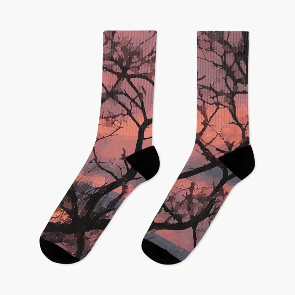 Item preview, Tree at Sunset designed and sold by GraceCreation.